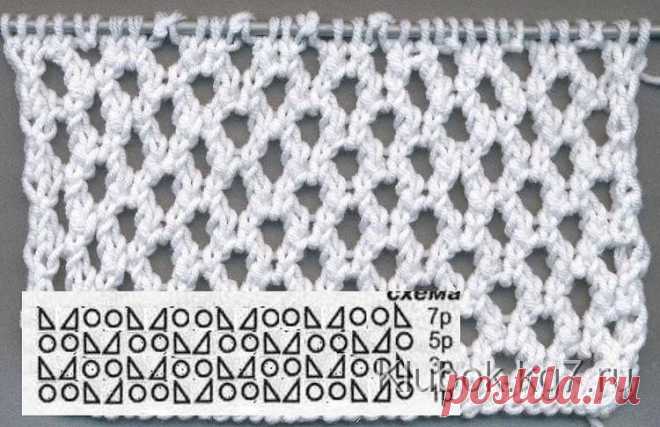 Много ажурных узоров спицами | Клубок