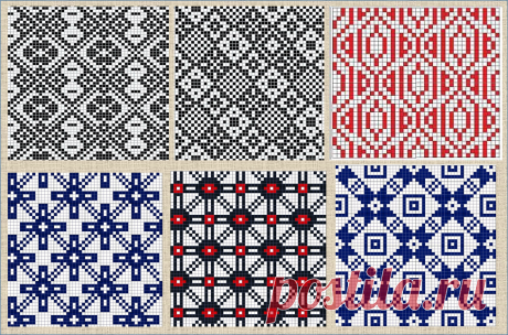 100 простых схем для жаккарда - вязание спицами | ЖАККАРДос | Яндекс Дзен