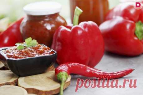 АДЖИКА: 10 РЕДКИХ РЕЦЕПТОВ НА ЗИМУ.
