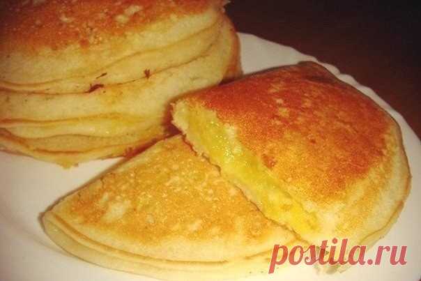 Блины-пирожки рецепт – русская кухня: завтраки. «Еда»