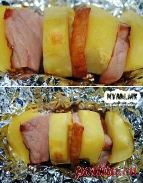 Картофель, запеченный с ветчиной в духовке (рецепт с фото) | Блог Танюхина | Домашние рецепты с фотографиями | Nyam.Me