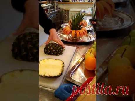 Ассорти из фруктов хитрая нарезка