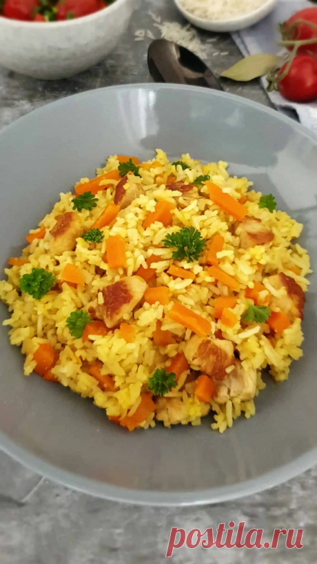 Dies enthält ein Bild von: Puten-Reis-Pfanne