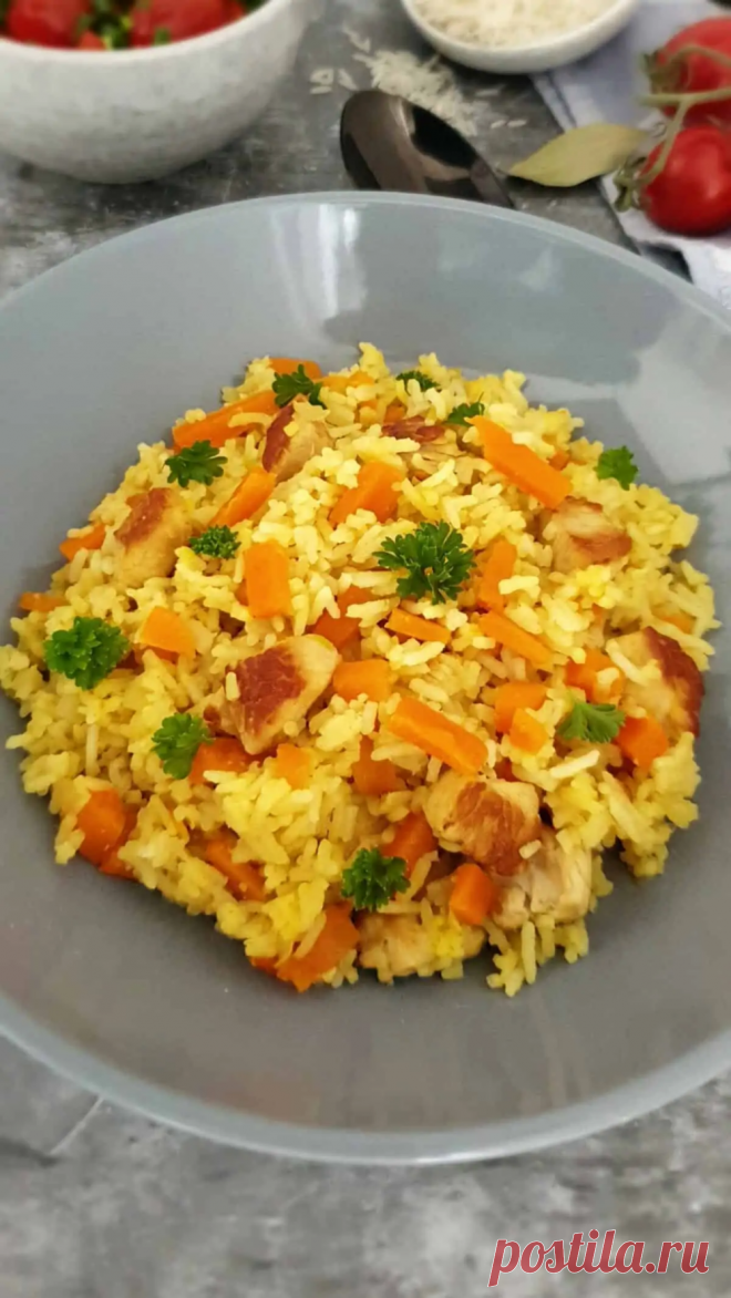 Dies enthält ein Bild von: Puten-Reis-Pfanne