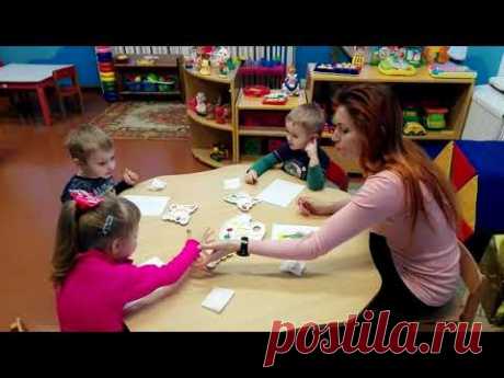 Видео - урок нетрадиционное рисование с детьми 2-3 лет.
