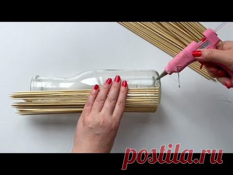 DIY 2 easy glass jar recycling ideas | Recycling idea | Home decor