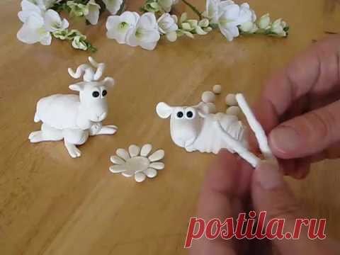 Лепка из полимерной глины - козочка ( МК) | Подружки