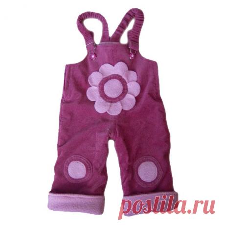 Выкройка детского полукомбинезона | Шкатулка