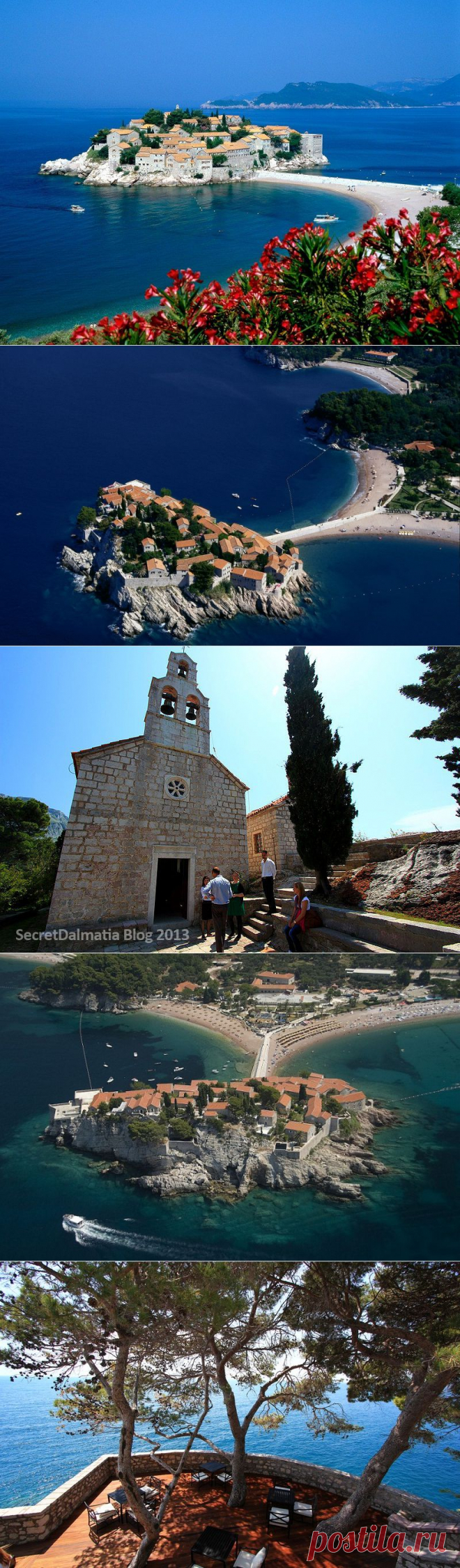 Остров-отель Святой Стефан, Черногория (20 фото)