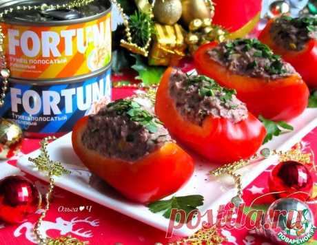 Закуска с тунцом "Красные башмачки" – кулинарный рецепт