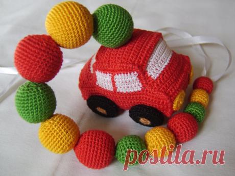«Игрушки для новорожденных крючком машинки» — карточка пользователя Jasper в Яндекс.Коллекциях