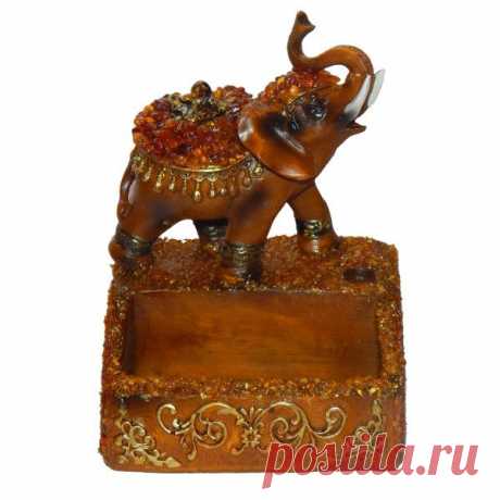 Слон визитница | Янтарный Амбар