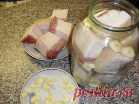 Нежное, мягкое, очень вкусное сало в рассоле! — PROKulinaroff