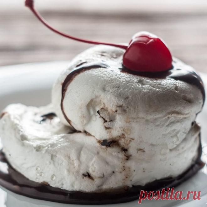Десерт за 30 секунд. Самый вкусный быстрый десерт в мире! "Плавающий остров" в микроволновке
