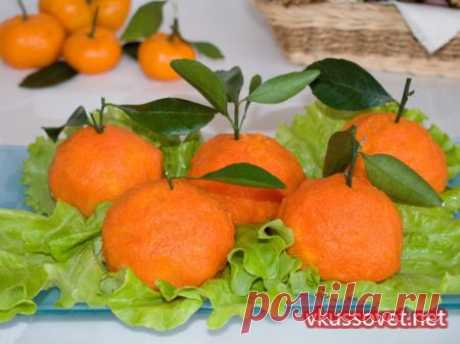 Закуска «Мандаринки», рецепт с пошаговыми фото