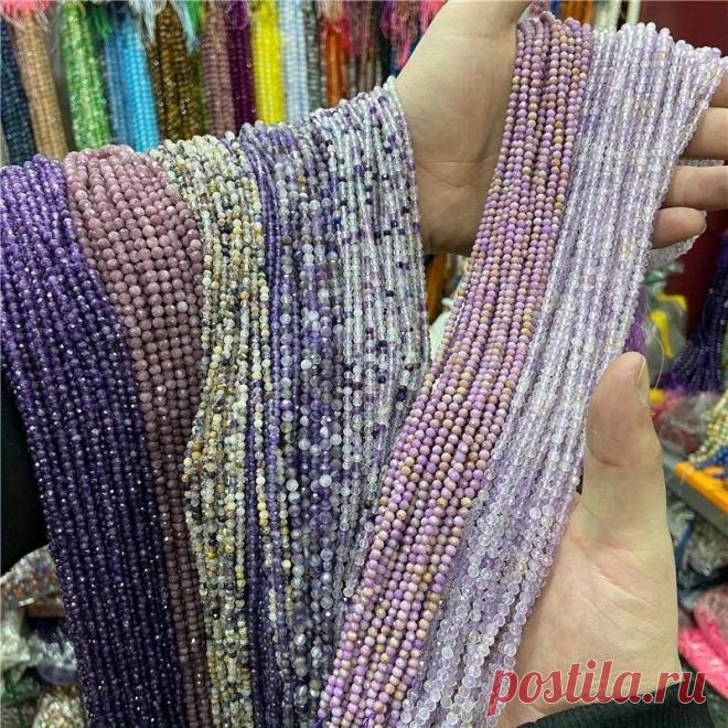90 95 штук натуральные каменные бусины 4мм фасетированные - Temu Moldova