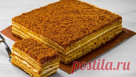 Медовик (медовый торт) - как приготовить! (рецепт)