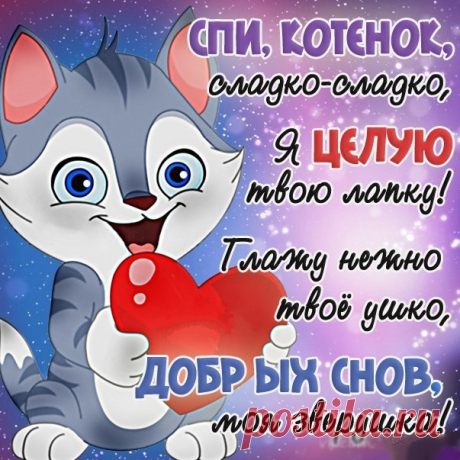 Стихи - пожелания спокойной ночи любимой девушке (21 картинка) ⭐ Забавник
