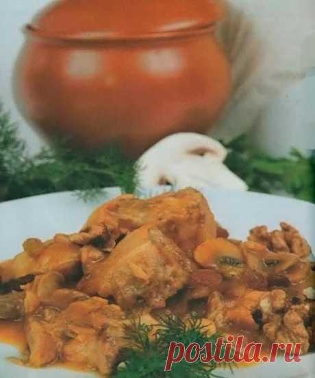 Жаркое из кролика по-киевски