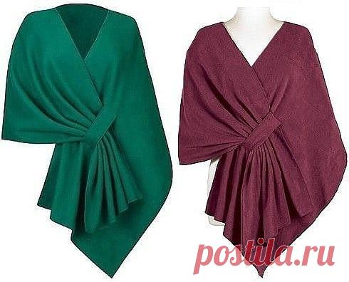 Просто, оригинально, красиво. Выкройка