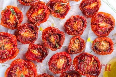 Домашние вяленые помидоры - кулинарный пошаговый рецепт с фото на KitchenMag.ru