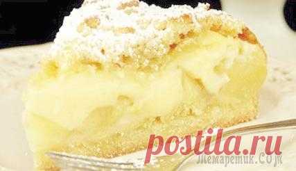 Творожная Шарлотка с яблоками В МУЛЬТИВАРКЕ