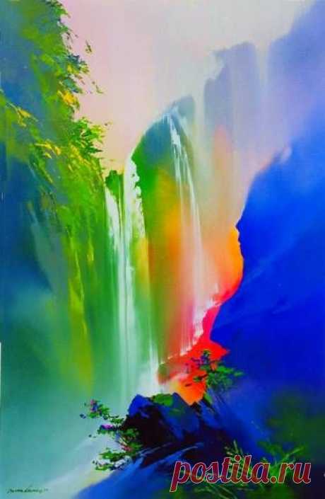 Hawaiian Gallery of Fine Art paintings, Glass, glazed tile, bronze and wood sculpture