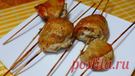 Шашлык из курицы в духовке к праздничному столу - Простые рецепты Овкусе.ру