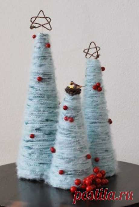 Как сделать новогоднюю елку своими руками