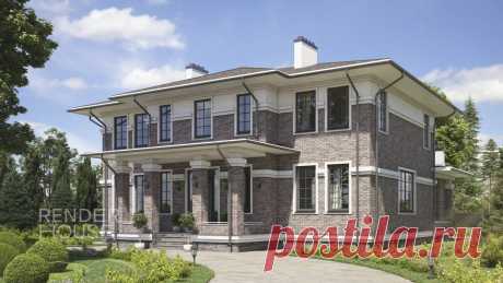 Проект дома Веймар — цена строительства под ключ в компании Render House
