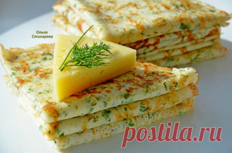 Сырные блинчики с укропом. Это стоит попробовать 


Очень вкусные и необычные! Такие блины хороши сами по себе, а еще в них вкусно завернуть кусочки слабосоленой семги.









Ингредиенты:
— 4 яйца— 1 л молока— 4 ст.муки— 1,5 ч.л. сахара— щепотка …