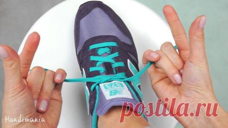 Как завязать шнурки за 2 секунды А вы знаете, как зашнуровать кроссовки за 2 секунды – Самые лучшие и интересные видео по теме: Видео, интересное, совет на развлекательном портале Fishki.net