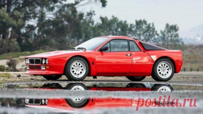 Lancia Rally 037 Stradale, построенная для чемпионата мира по ралли . Тут забавно !!!
