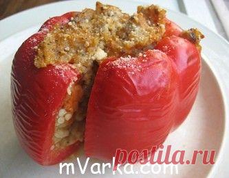Перец фаршированный рисом и мясом – рецепт для мультиварки
