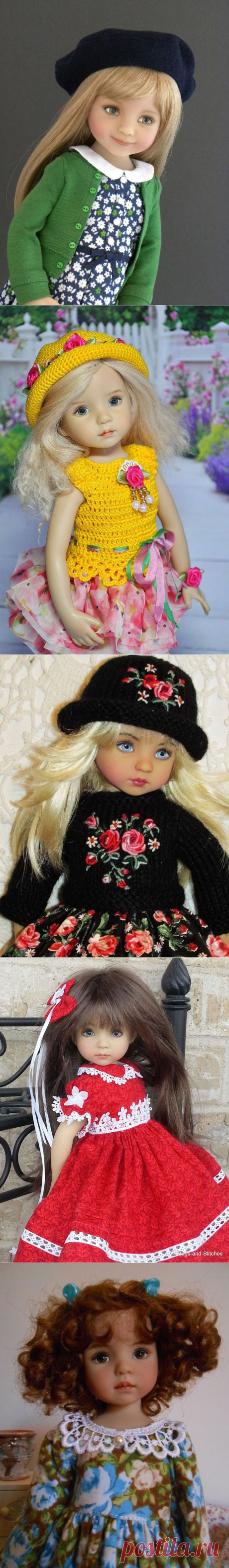 Красивые куклы. Современные и старинные