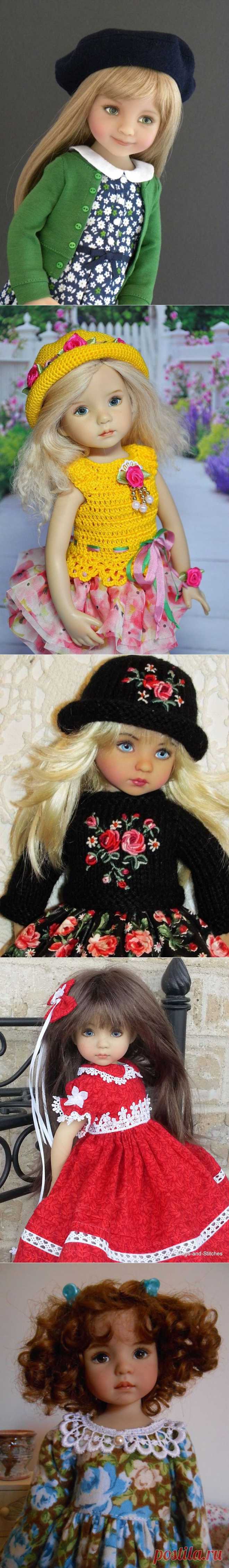 Красивые куклы. Современные и старинные