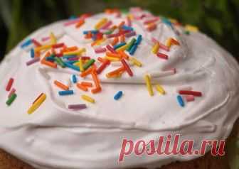 Чудо глазурь для куличей! Без яйца и не крошится при нарезке! Автор рецепта kalnina - Cookpad