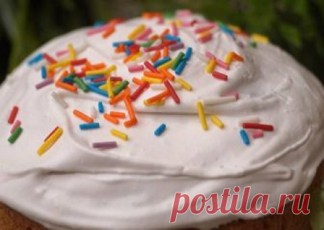 Чудо глазурь для куличей! Без яйца и не крошится при нарезке! Автор рецепта kalnina - Cookpad