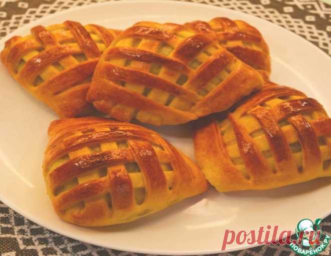 Быстрые пирожки-плетёнки с печенью – кулинарный рецепт