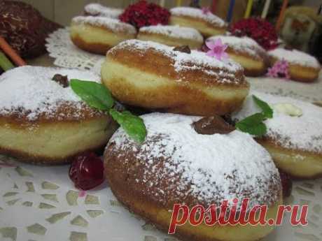 Рецепт- Еврейские пончики Суфганиёт!