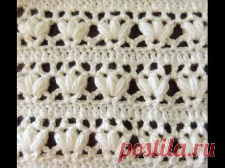 Crochet: Punto Combinado # 14