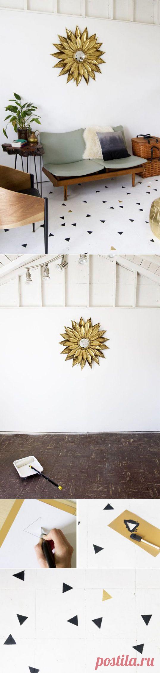 Превращаем старый паркет в дизайнерский пол / Я - суперпупер