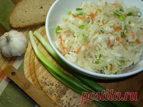 Капуста квашеная.