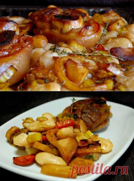 Рулька свиная с лимоном и тимьяном… Пальчики оближешь;)) — Вкусные рецепты