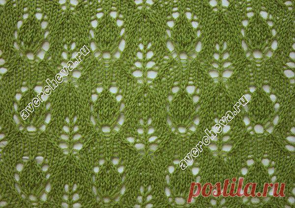 узор листья и бутоны.