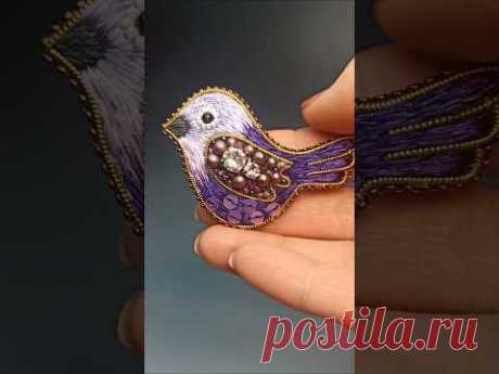 БЕЗКОШТОВНИЙ МК #бісероплетіння #брошказбісеру #beadingtutorial #beading #бісер #мк #туторіал #diy