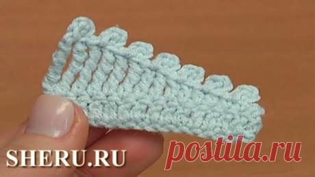 Пико крючком или как красиво обвязать край на русском и английском языках | Студия Елены Ругаль Вязание | Яндекс Дзен