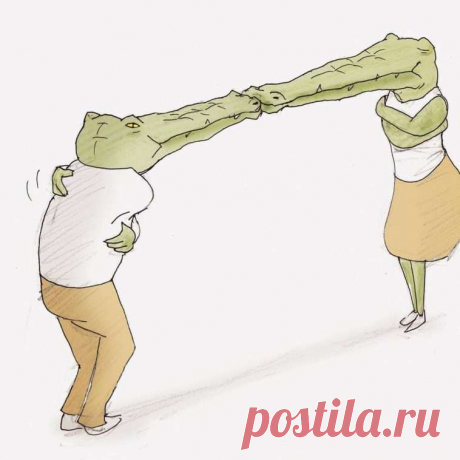 25 забавных рисунков о том, как сложно жилось бы крокодилам . Тут забавно !!!