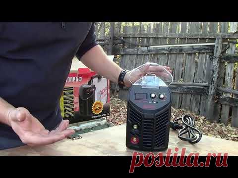 Обзор сварочный инвертер ресанта саи 190 проф (с форсажем дуги)