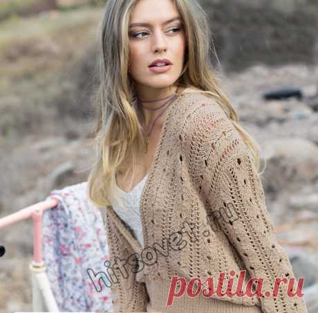Женский джемпер с "косами". Спицами. Размеры: 42-44 (46-48, 50-52). / Хитсовет